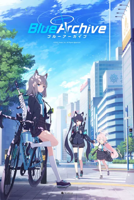 Blue Archive Anime PVs poster