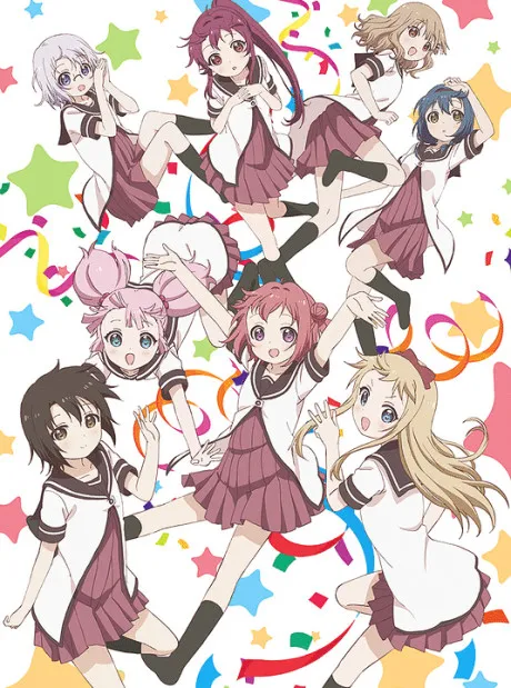 YuruYuri Season 3 poster