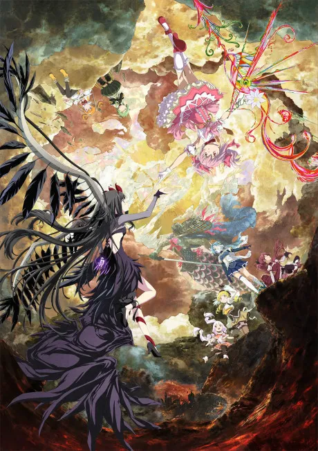 Puella Magi Madoka Magica the Movie -Walpurgisnacht: Rising- poster